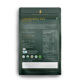 Luxmi Estates Chamomile Herbal Tea - 100gm, 3.5 Ounce, 50 Tea Bags | Stress Relief Bedtime Tea For Restful & Peaceful Sleep - USDA Organic Certified, Caffeine-Free Herbal Tea